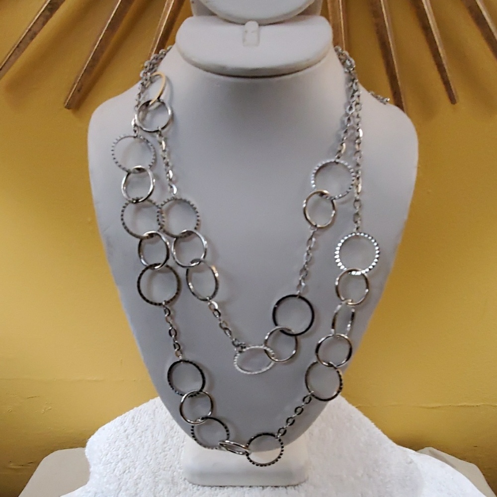 LOFT Silver Chainlink Necklace #107